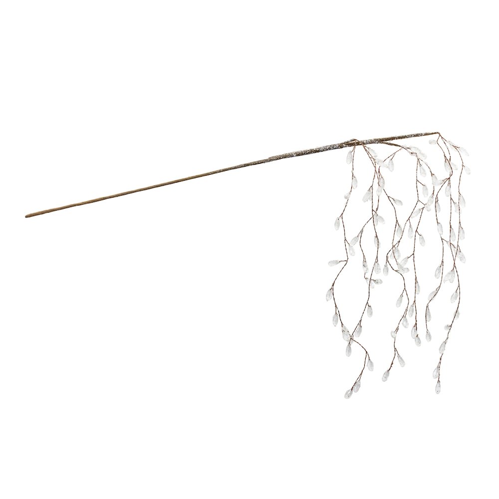 Icy Hanging Branch (Set of 6) 22.75"H Acrylic. Picture 2