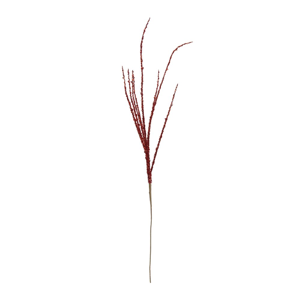Tinsel Branch (Set of 6) 43"H Plastic. Picture 2