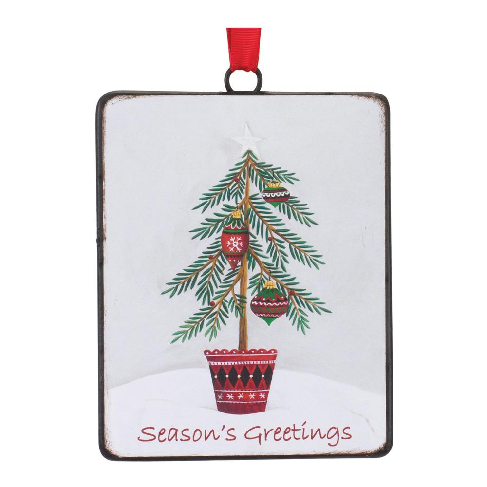Ornament (Set of 12) 5.5"H Iron. Picture 1