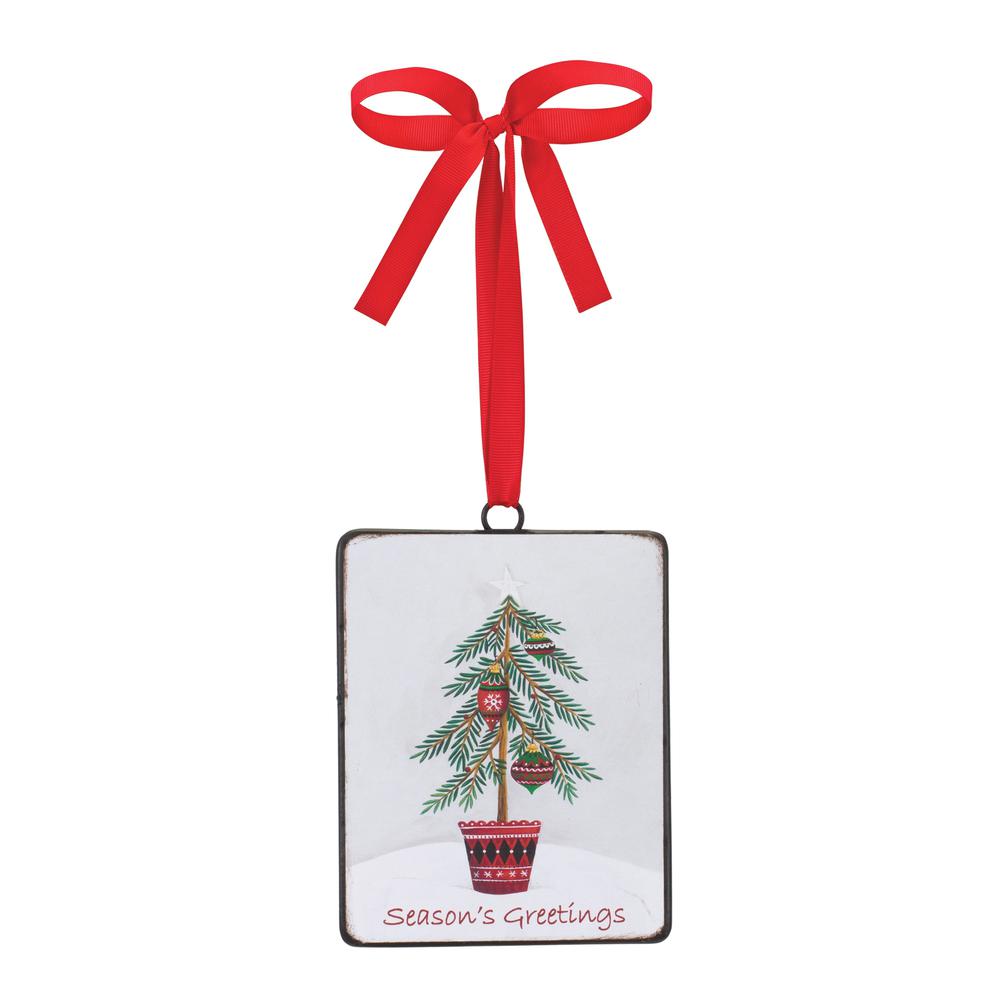 Ornament (Set of 12) 5.5"H Iron. Picture 2