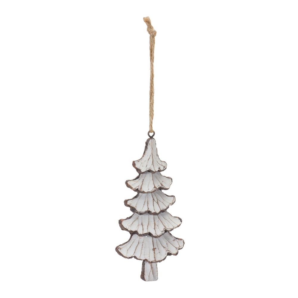 Tree Ornament (Set of 12) 5"H Resin. Picture 2
