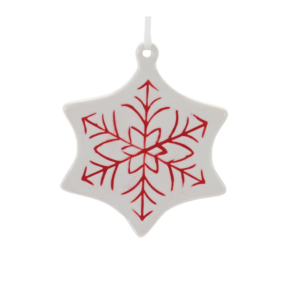Ornament (Set of 24) 4"H, 4"H, 4.75"H, 4.75"H Ceramic. Picture 2