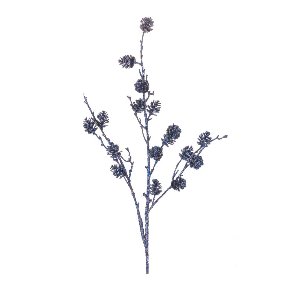 Pine Cone Spray (Set of 6) 39"H Plastic. Picture 1