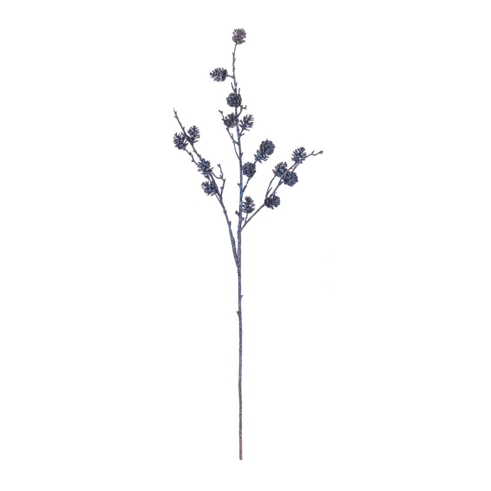 Pine Cone Spray (Set of 6) 39"H Plastic. Picture 2