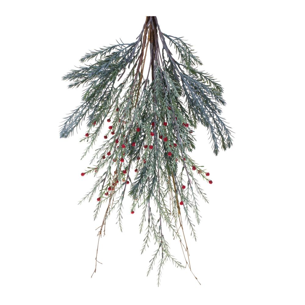 Pine Swag 23.25"H Plastic. Picture 1