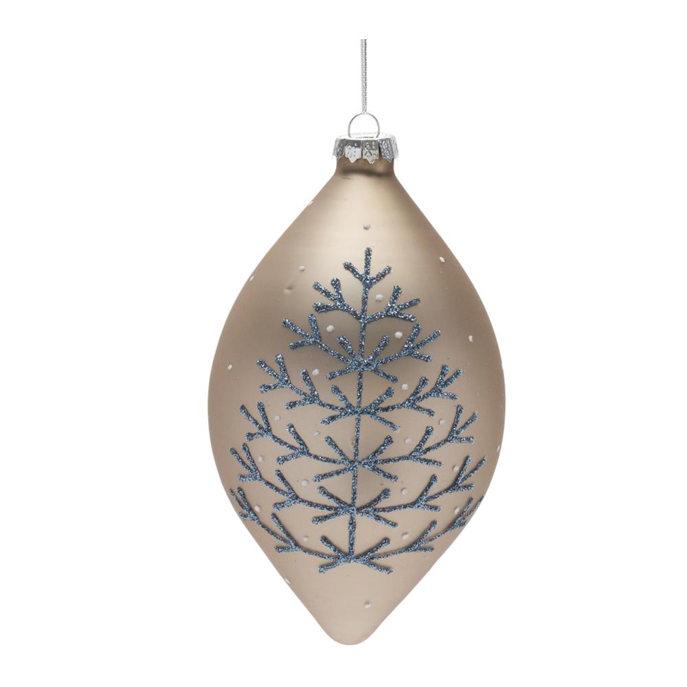 Ornament (Set of 6) 4"H, 4"H, 6.25"H Glass. Picture 4