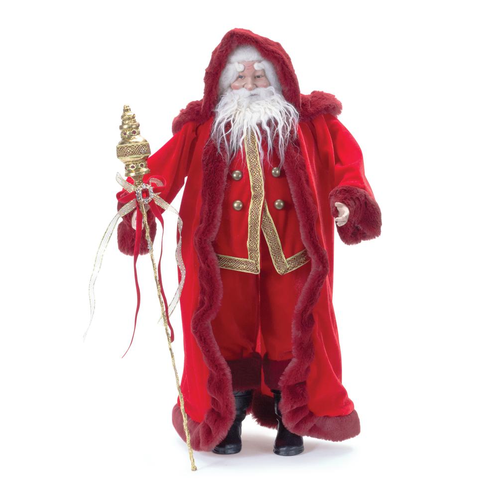 Santa 23"H Polyester. Picture 1