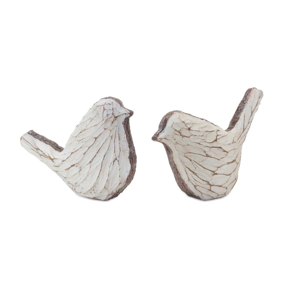 Bird (Set of 4) 4"H Resin. Picture 1