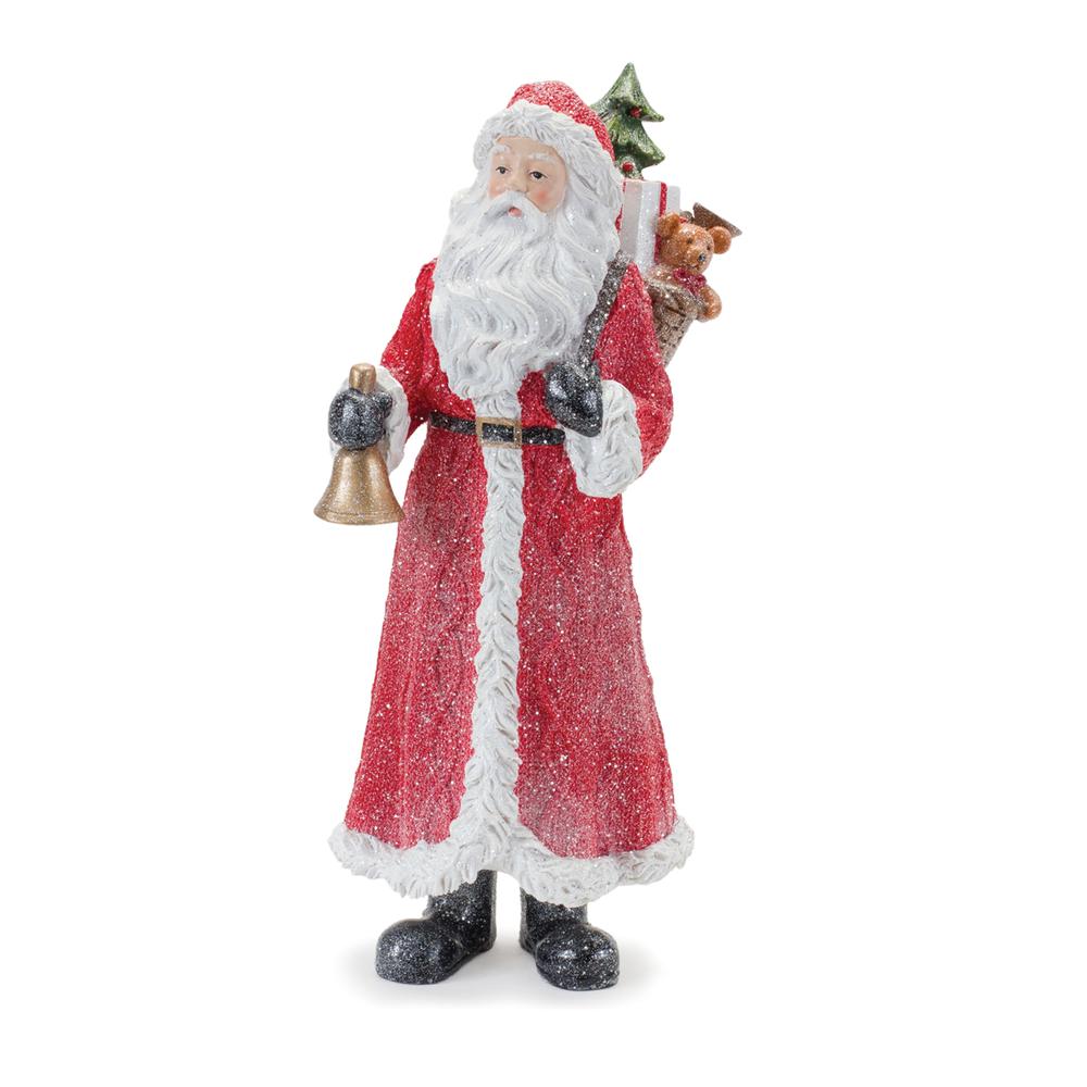 Santa (Set of 3) 15"H Resin. Picture 4