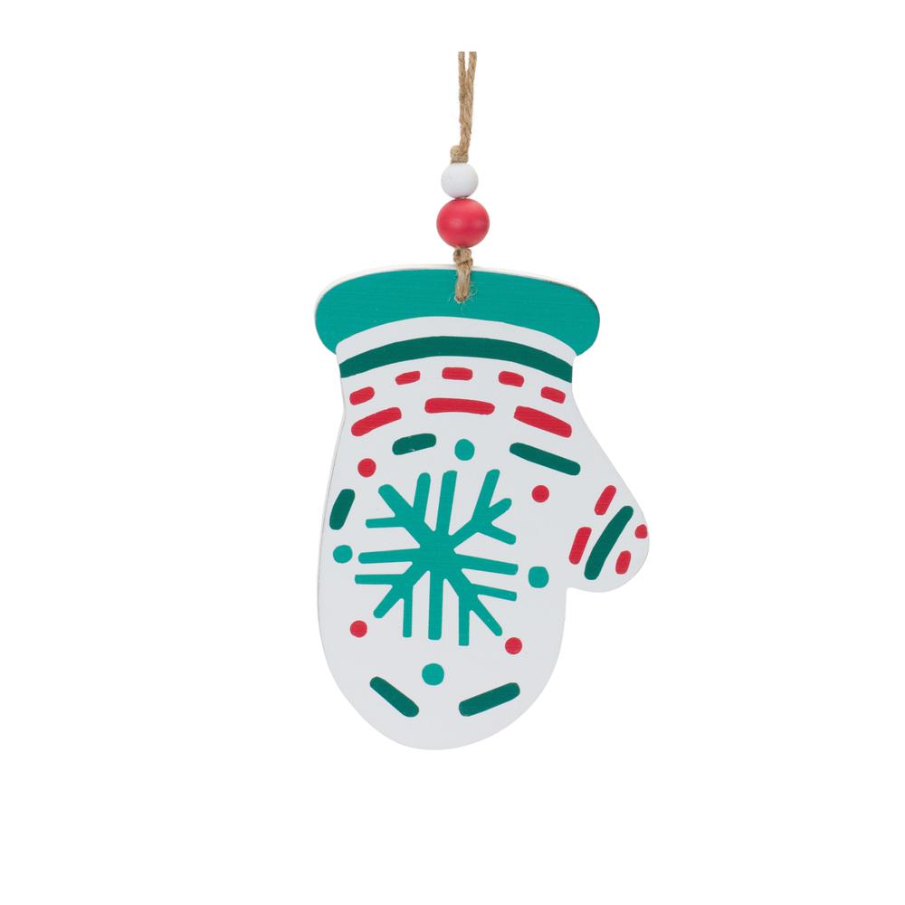 Mitten and Stocking Ornament (Set of 12) 7"H, 8"H MDF. Picture 3