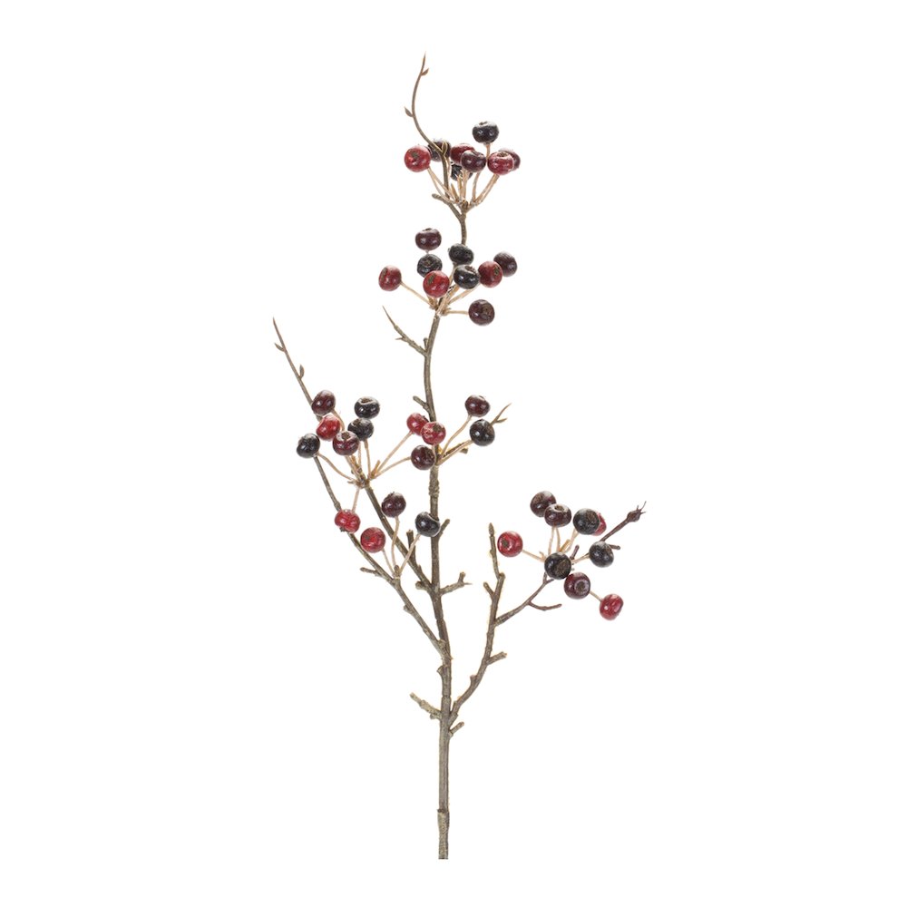 Berry Pod Spray (Set of 6) 26"H Foam/Plastic. Picture 1