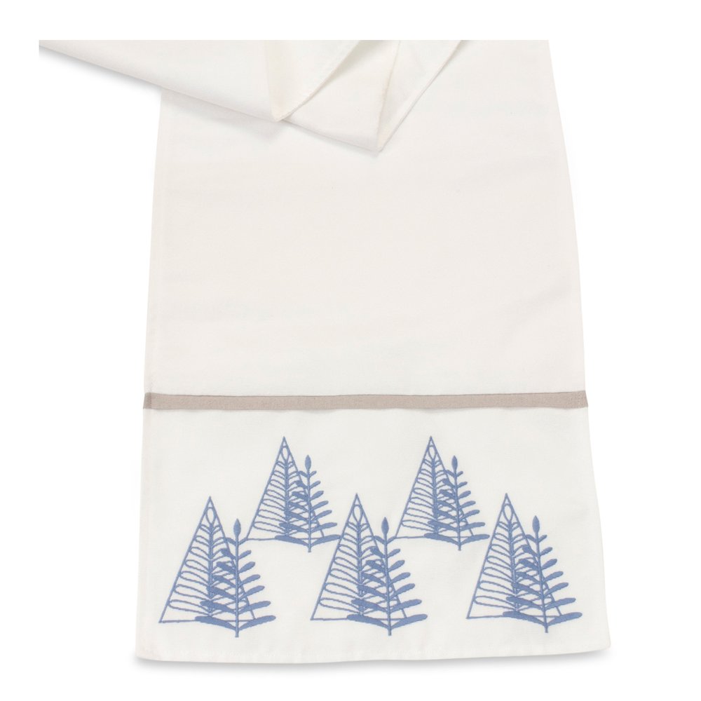 Tree Pattern Table Runner 72"L x 13"W Polyester. Picture 2