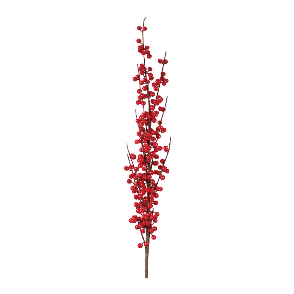 Ilex Berry Stem (Set of 2) 36"H Foam. Picture 1