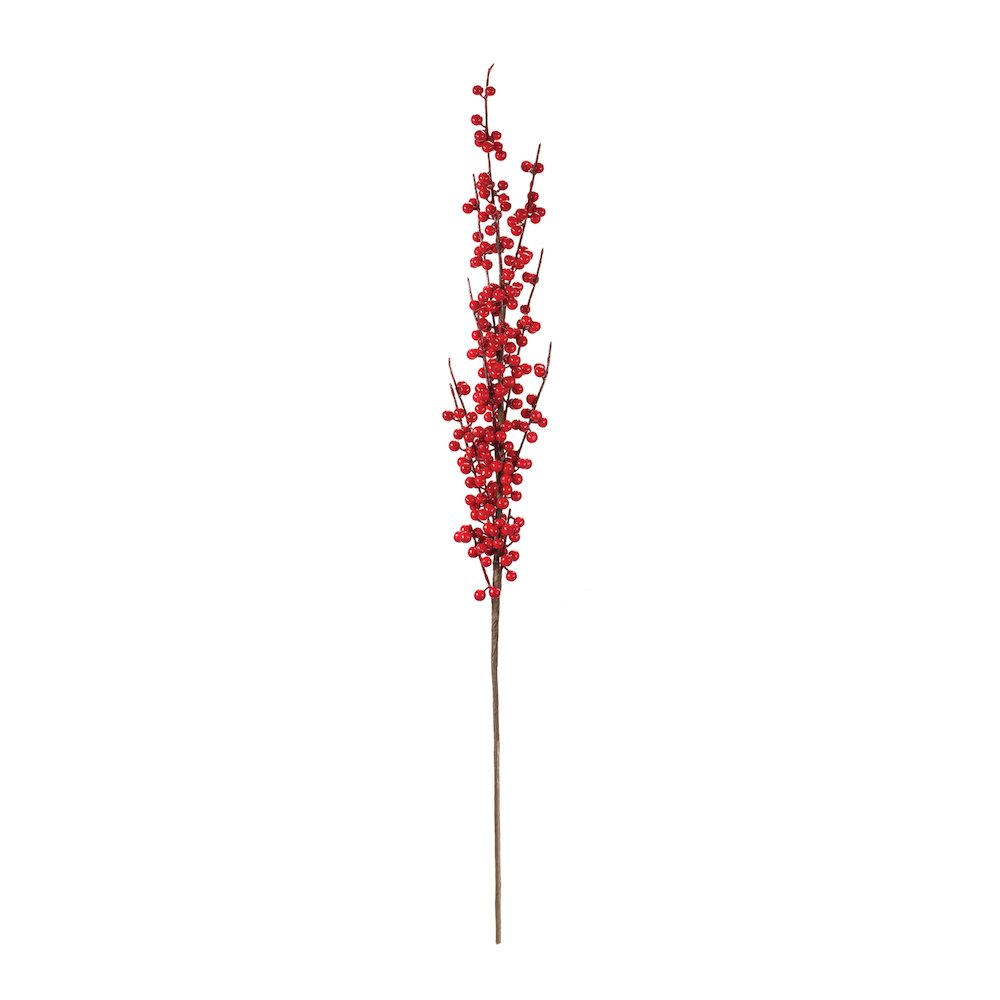 Ilex Berry Stem (Set of 2) 36"H Foam. Picture 2