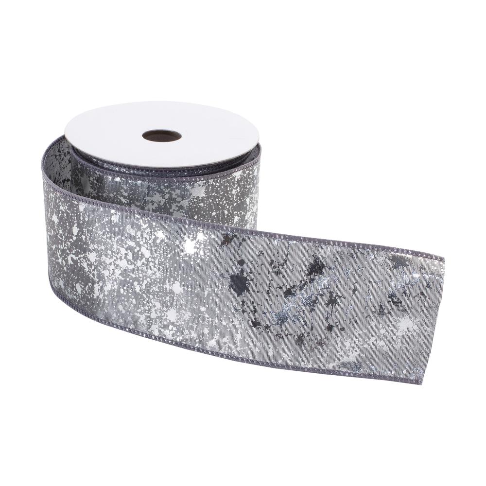 2.5" x 10 Yds. Ribbon (Set of 2) Wired Polyester. Picture 2
