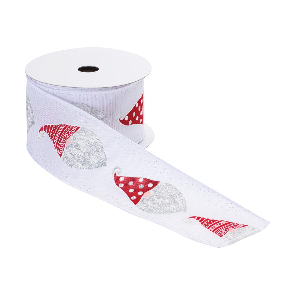 2.5" x 10 Yds. Ribbon (Set of 2) Wired Polyester. Picture 2
