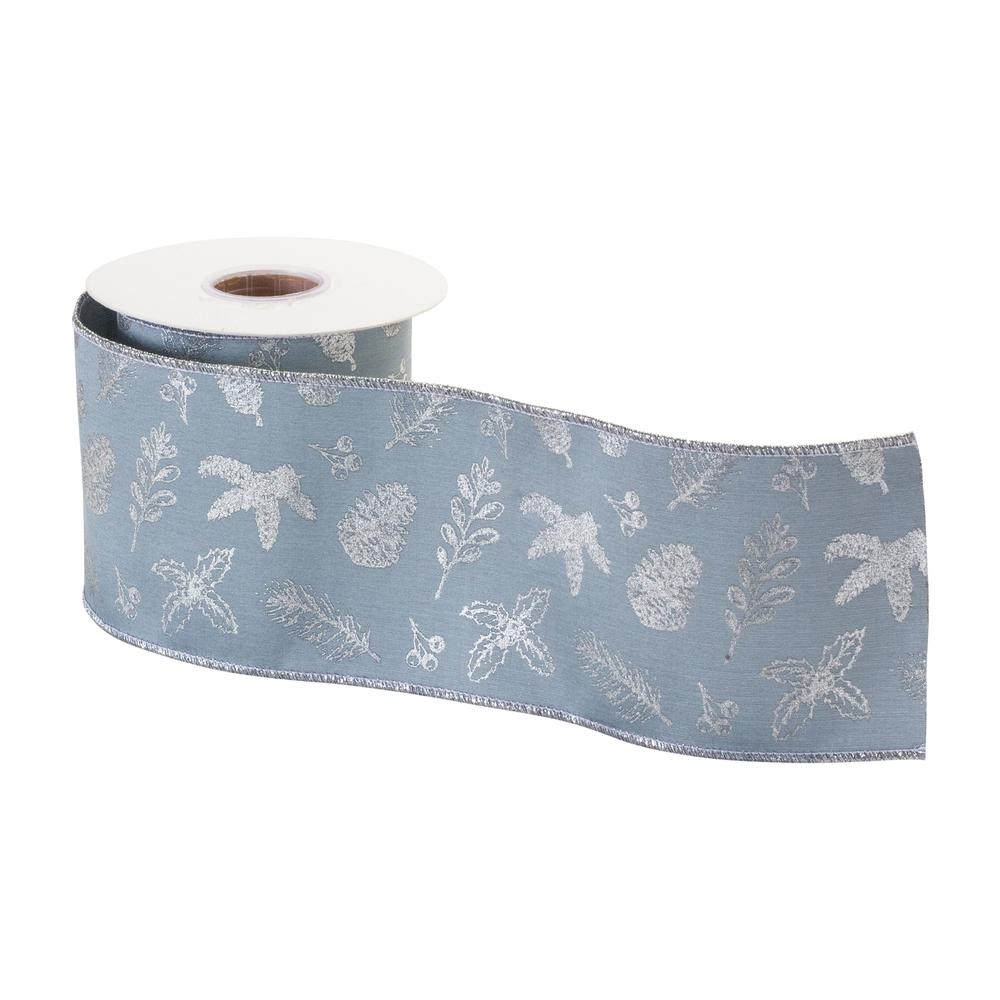 4" x 10 Yds. Ribbon Wired Polyester. Picture 2