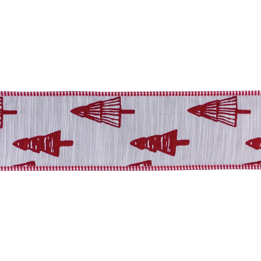 4" x 5 Yds. Ribbon Wired Polyester. Picture 1