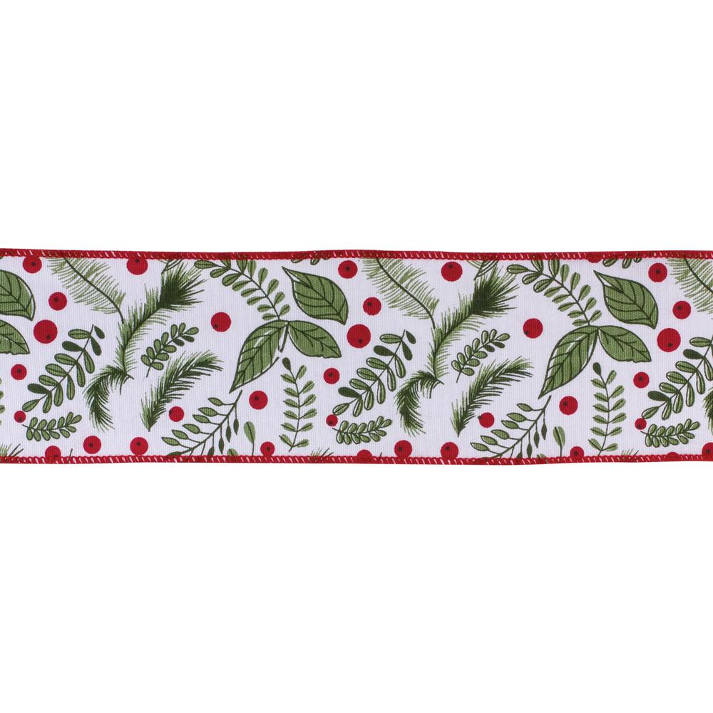 4" x 10 Yds. Ribbon Wired Cotton. Picture 1
