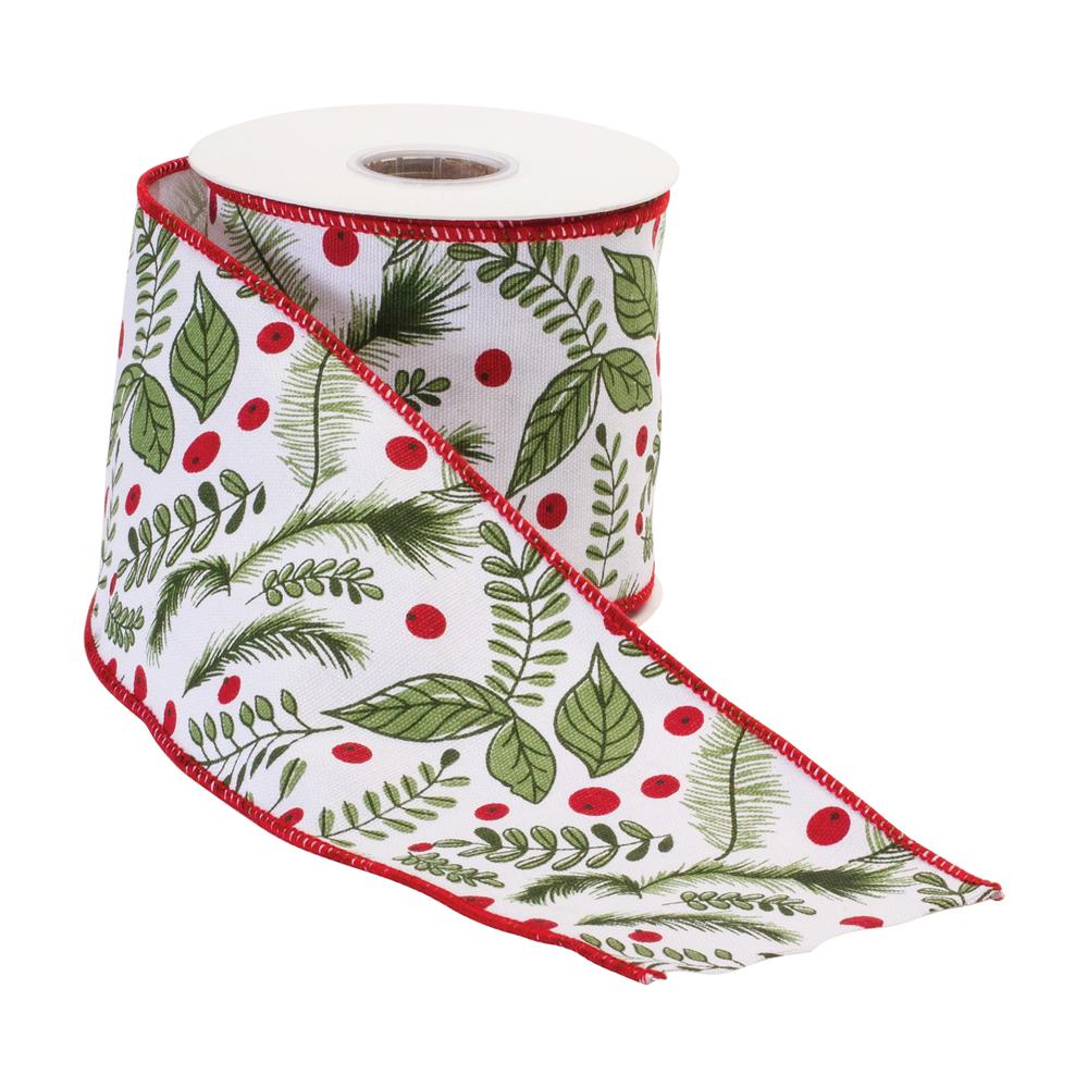 4" x 10 Yds. Ribbon Wired Cotton. Picture 2