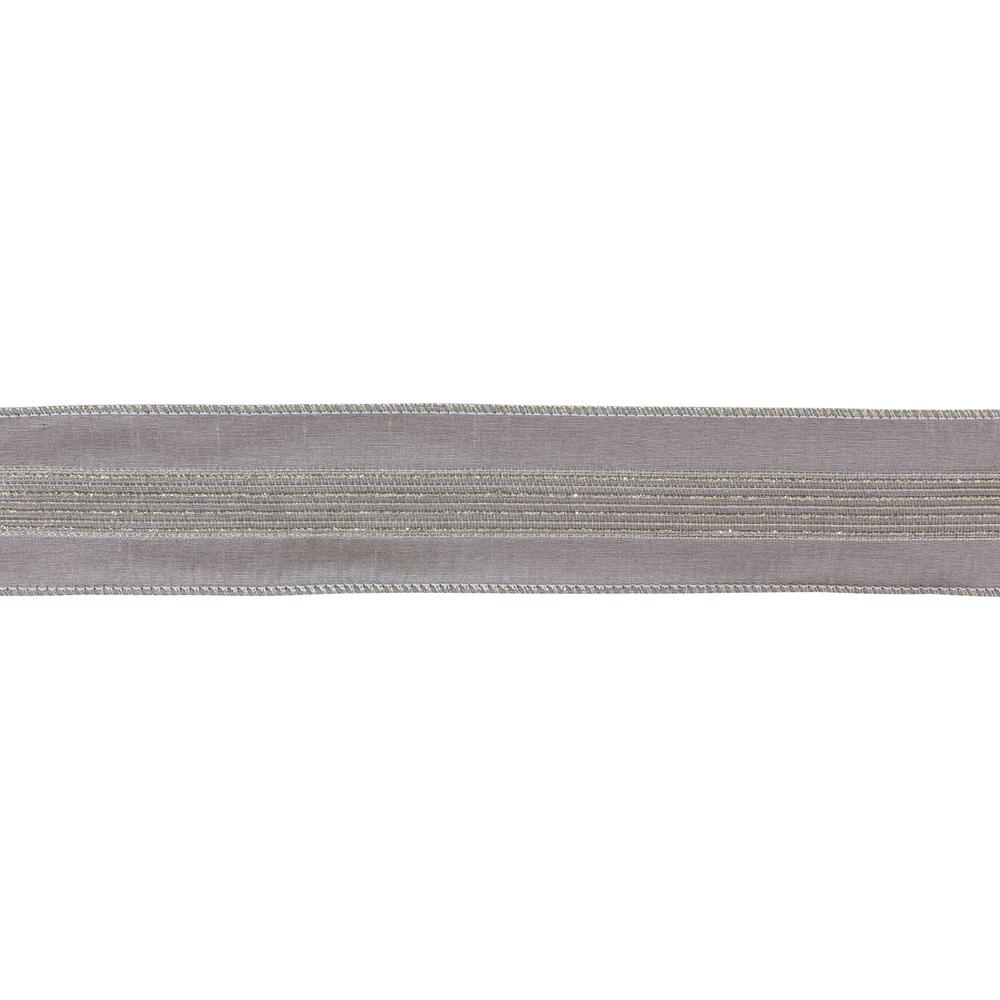 2.5" x 10 Yds. Ribbon Wired Polyester. Picture 1