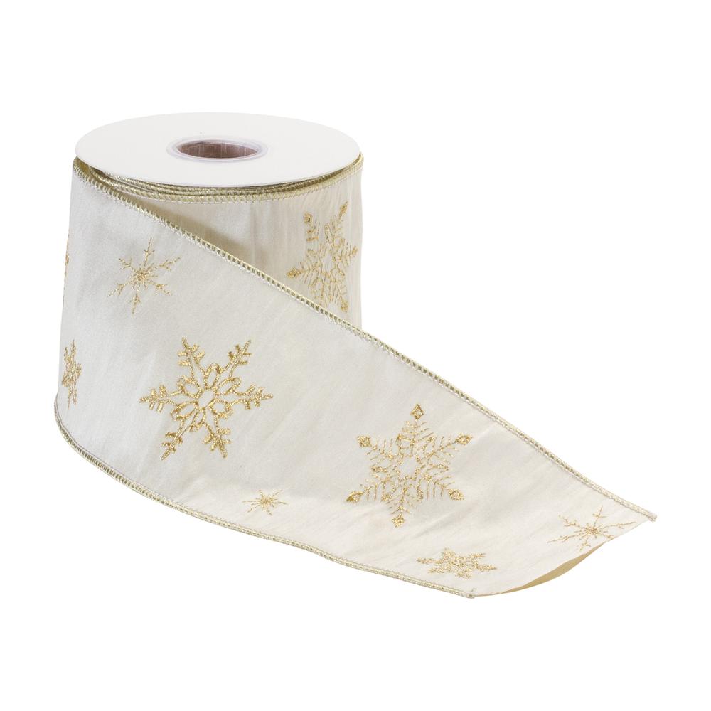 4" x 5 Yds. Ribbon (Set of 2) Wired Polyester. Picture 2
