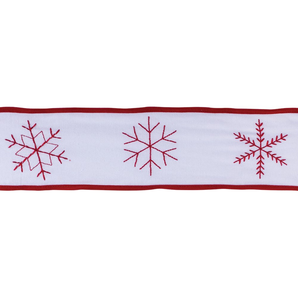Holiday Snowflake Ribbon (Set of 2). Picture 1