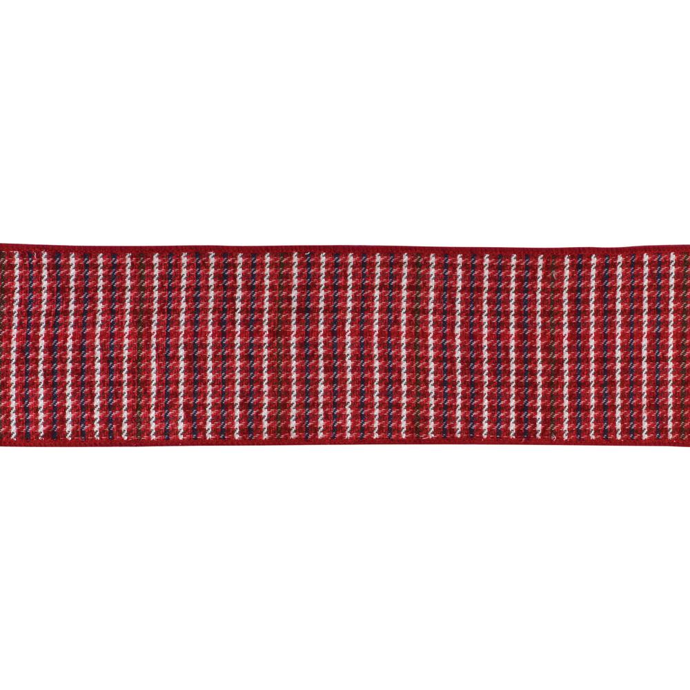 4" x 10 Yds. Ribbon Wired Polyester. Picture 1