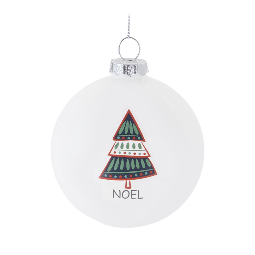 Ornament (Set of 6) 3"D Glass. Picture 3