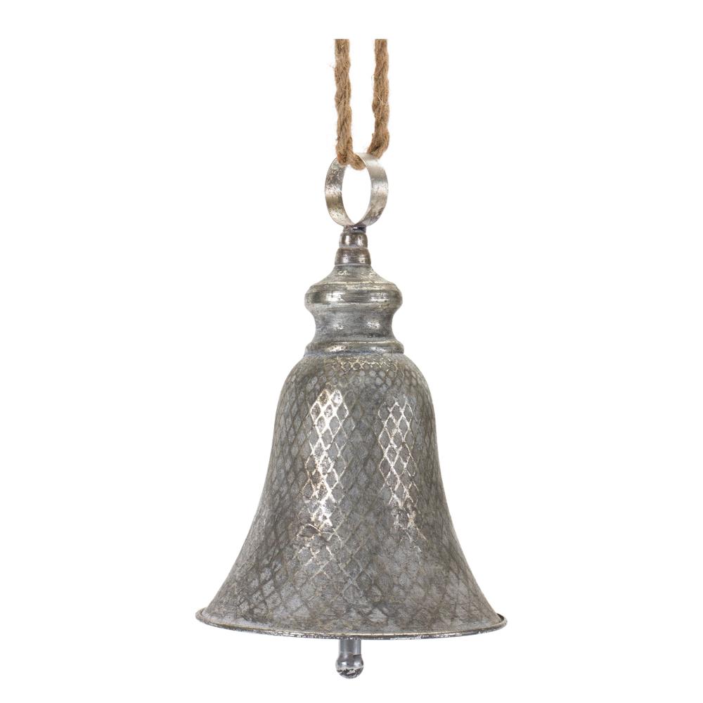 Bell Ornament (Set of 2) 12.75"H Metal. Picture 1