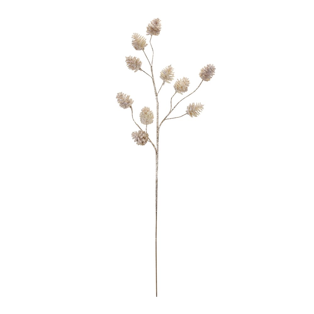 Pine Cone Spray (Set of 6) 30"H Plastic. Picture 1
