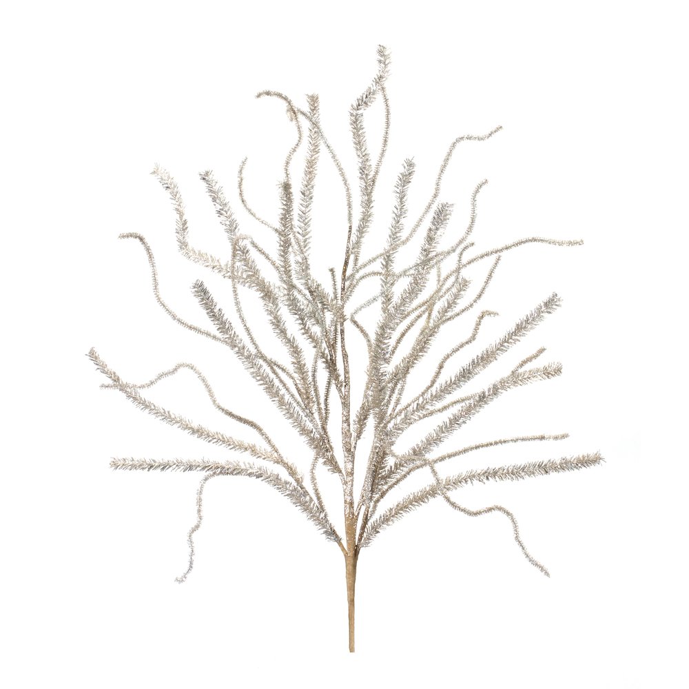 Glitter Pine Branch (Set of 2) 30"H Plastic. Picture 1