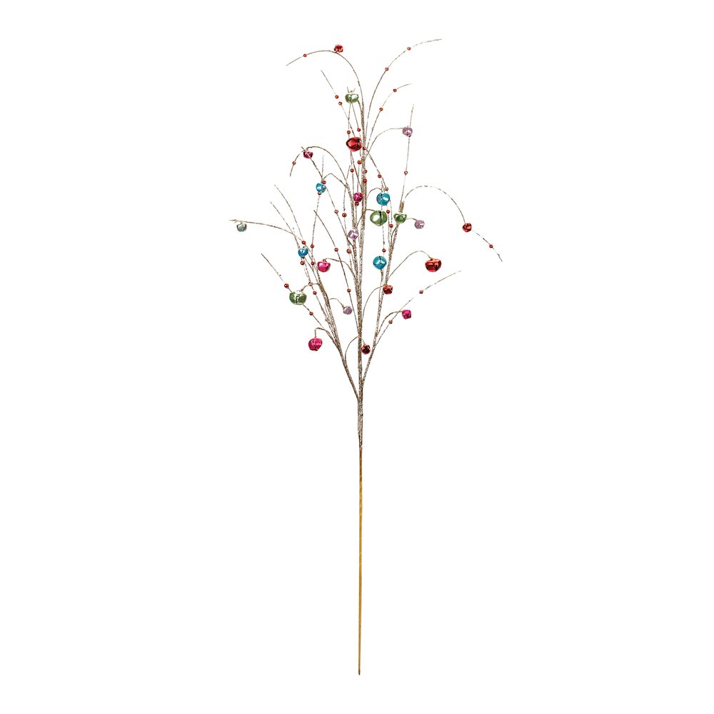 Jingle Bell Spray (Set of 2) 42"H Iron. Picture 2