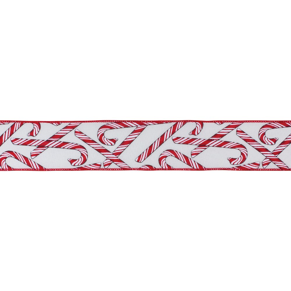 2.5" x 10 Yds.  Wired (Set of 2) Polyester. Picture 1