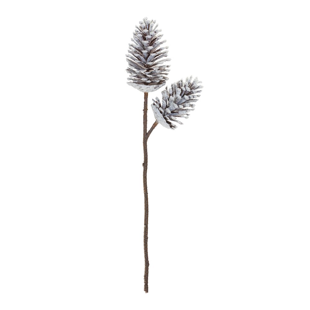 Pine Cone Pick (Set of 2) 28"H Plastic. Picture 2