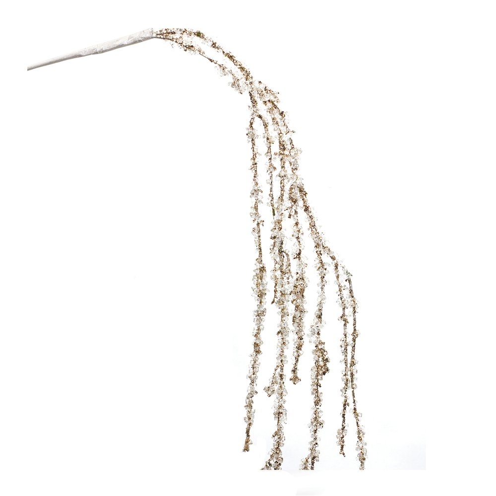 Glitter Branch (Set of 2) 46"H Plastic. Picture 1