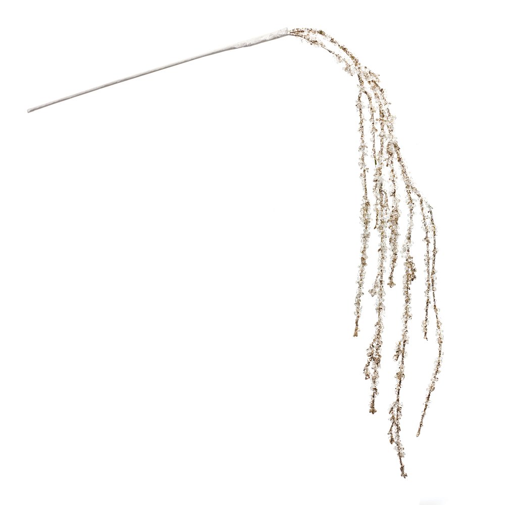 Glitter Branch (Set of 2) 46"H Plastic. Picture 2