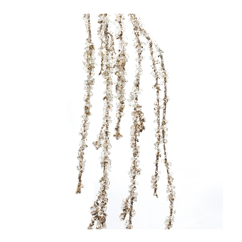 Glitter Branch (Set of 2) 46"H Plastic. Picture 3