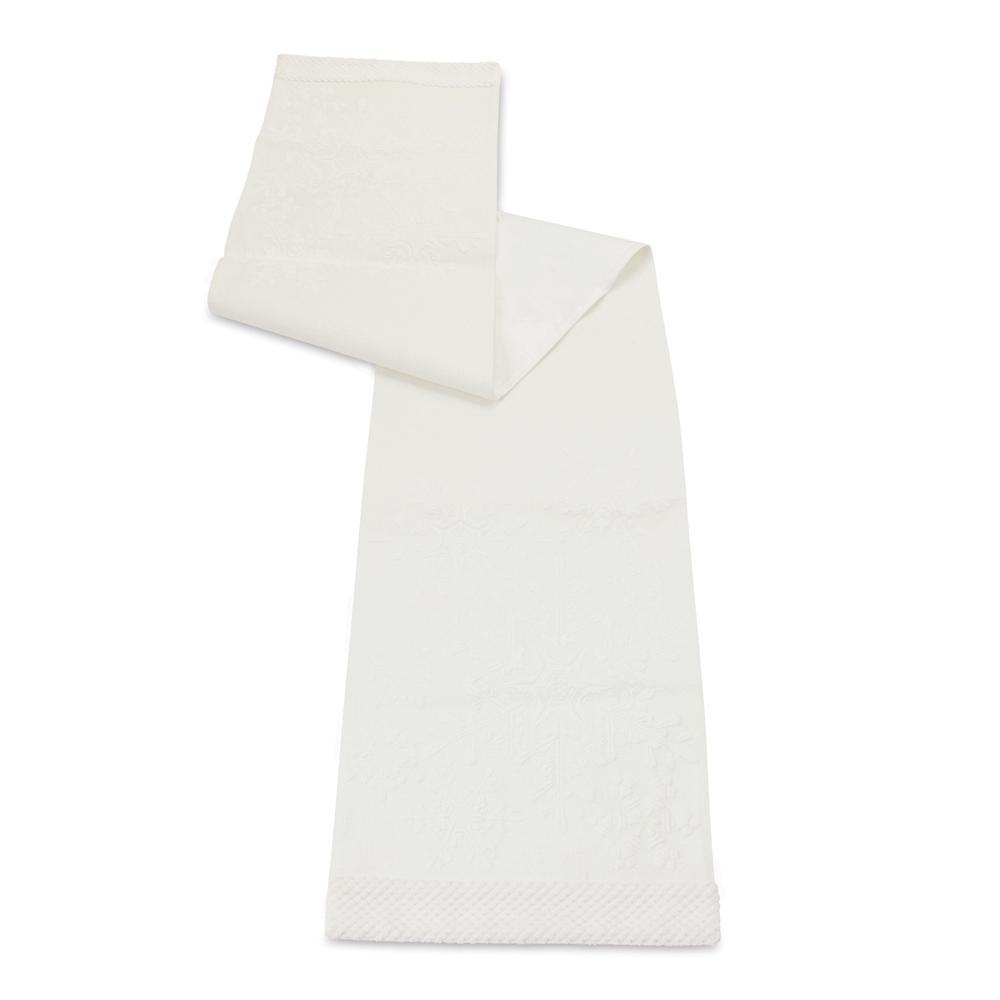 Snowflake Runner 72"L x 13"W Polyester. Picture 1
