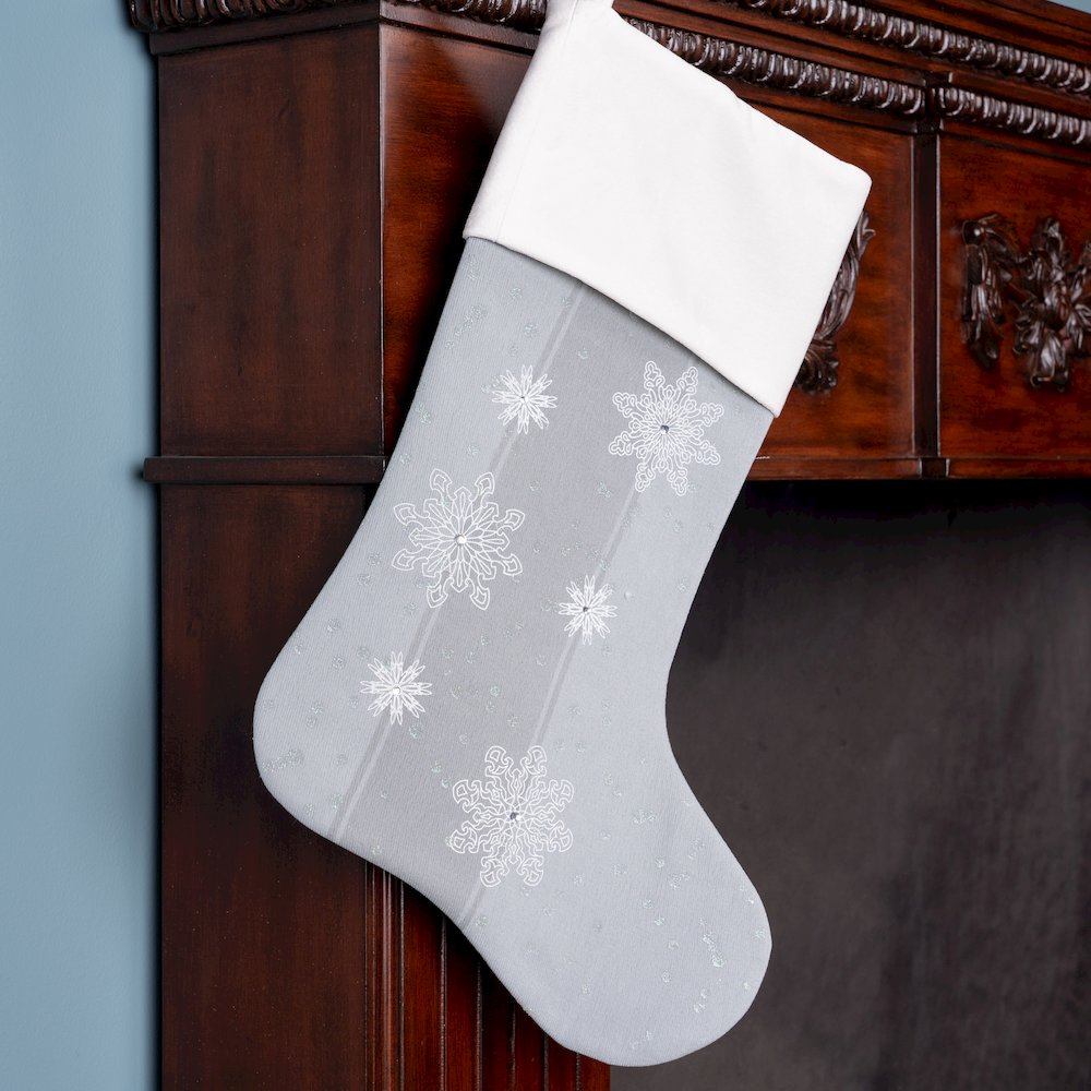 Stocking (Set of 3) 18"H Polyester. Picture 2