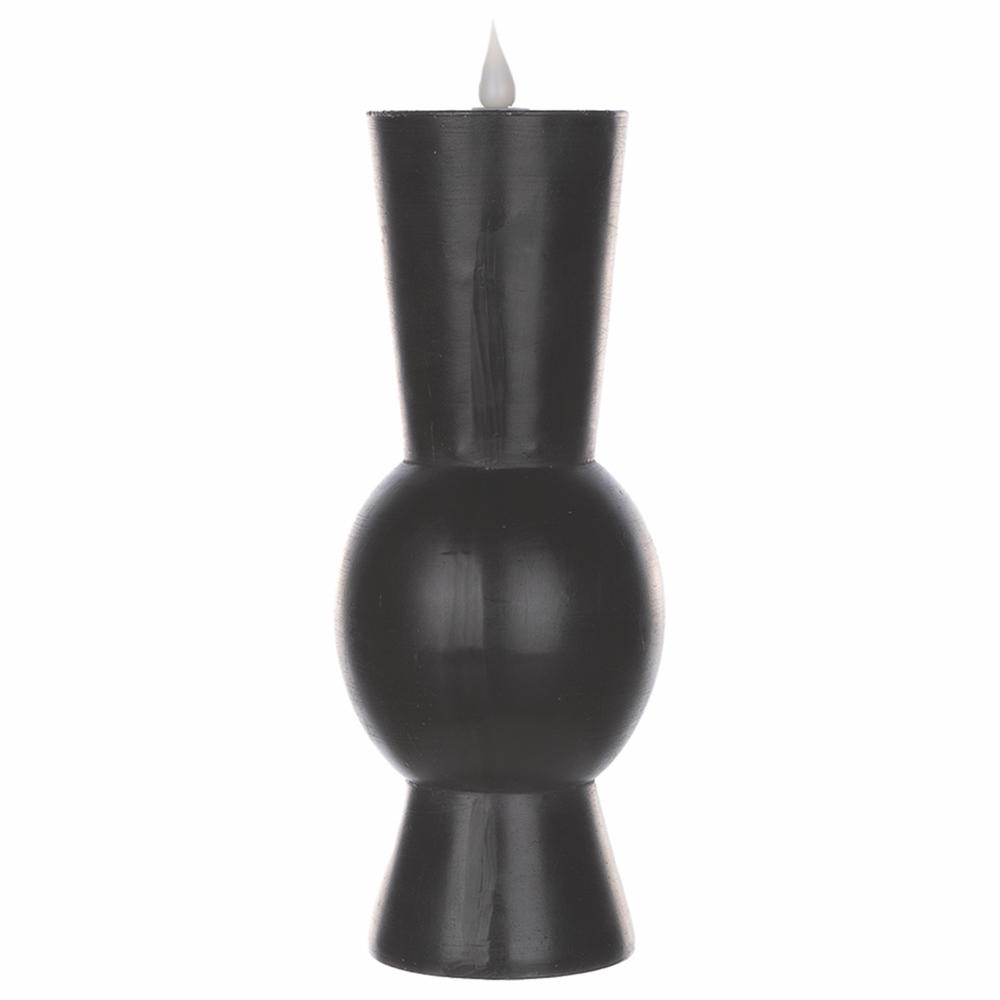 Simplux LED Designer Candle w/4 and 8 Hr Timer (Set of 2) 3.5" x 9.25"H Wax. Picture 1