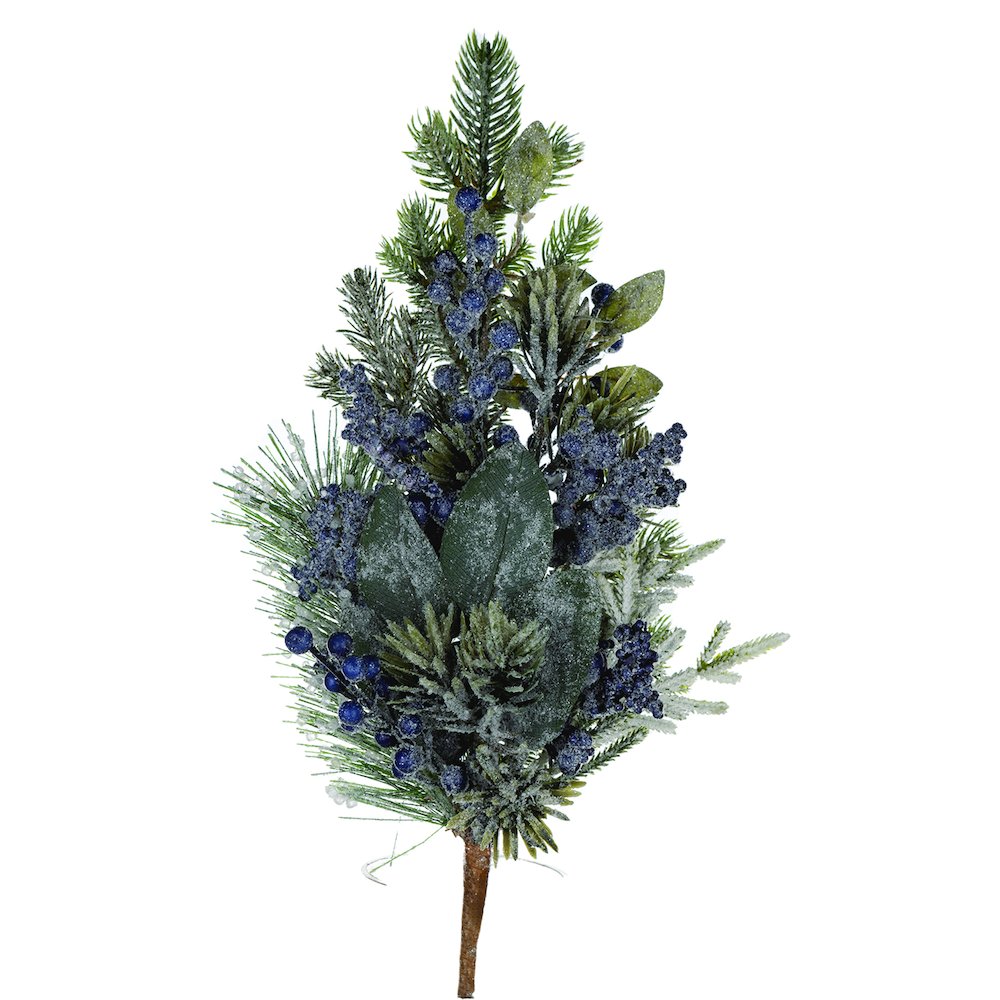 Pine Spray (Set of 2) 22"H Plastic. Picture 1