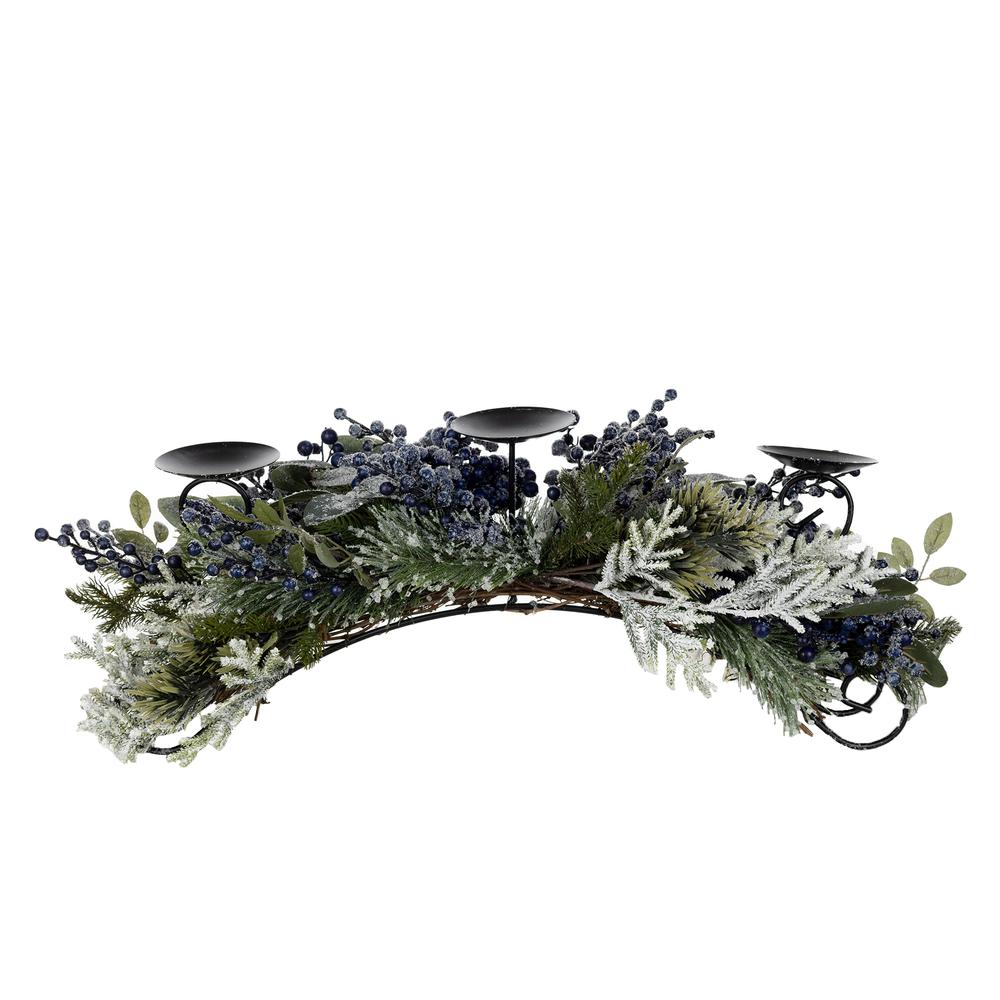 Pine Centerpiece 31"L x 11"H Plastic. Picture 1