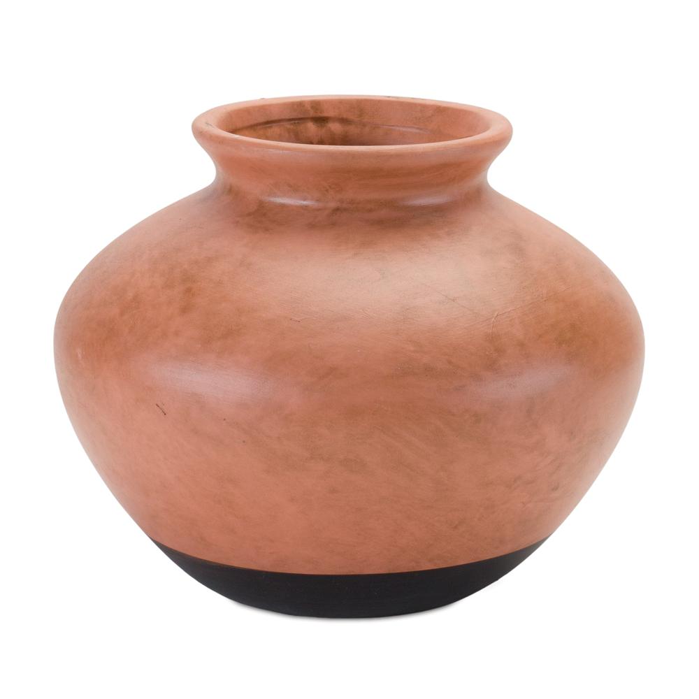 Pot 9"D x 7.75"H Ceramic. Picture 1