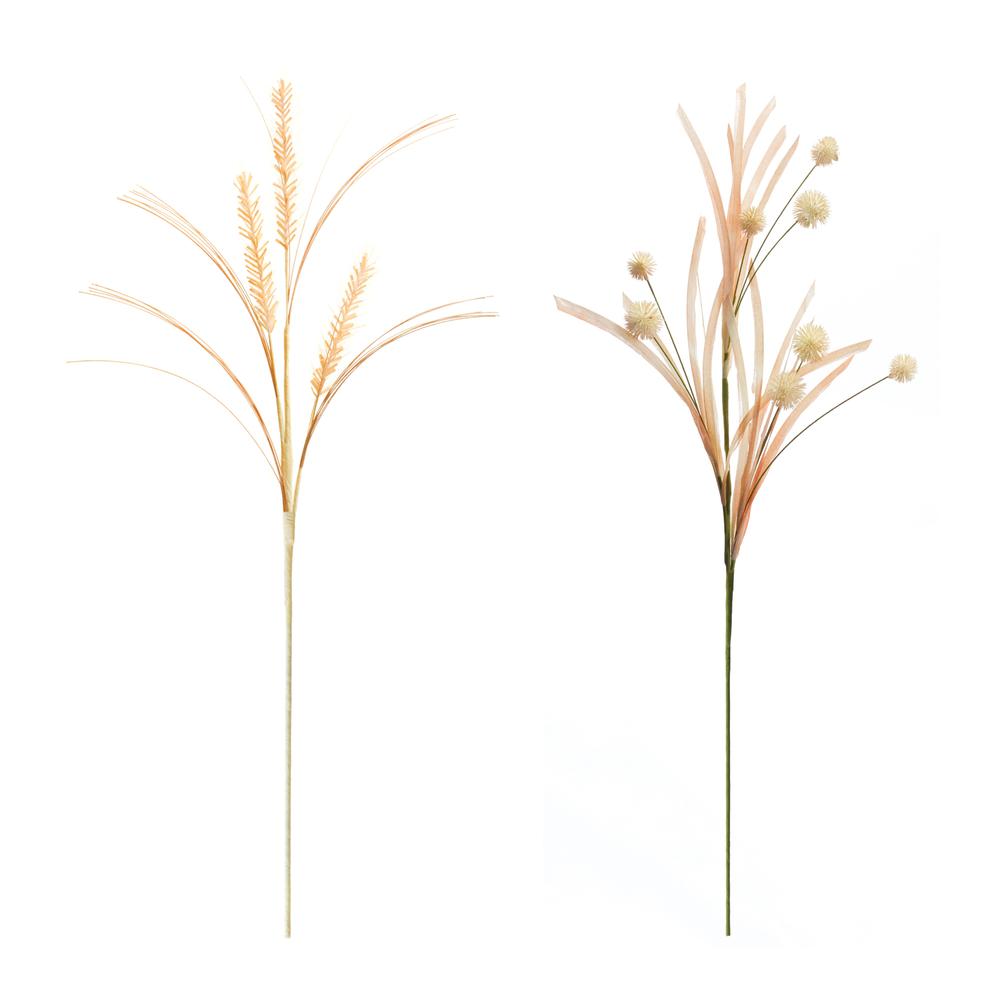 Foxtail and Pod Spray (Set of 12) 31.5"H, 33"H Plastic. Picture 1