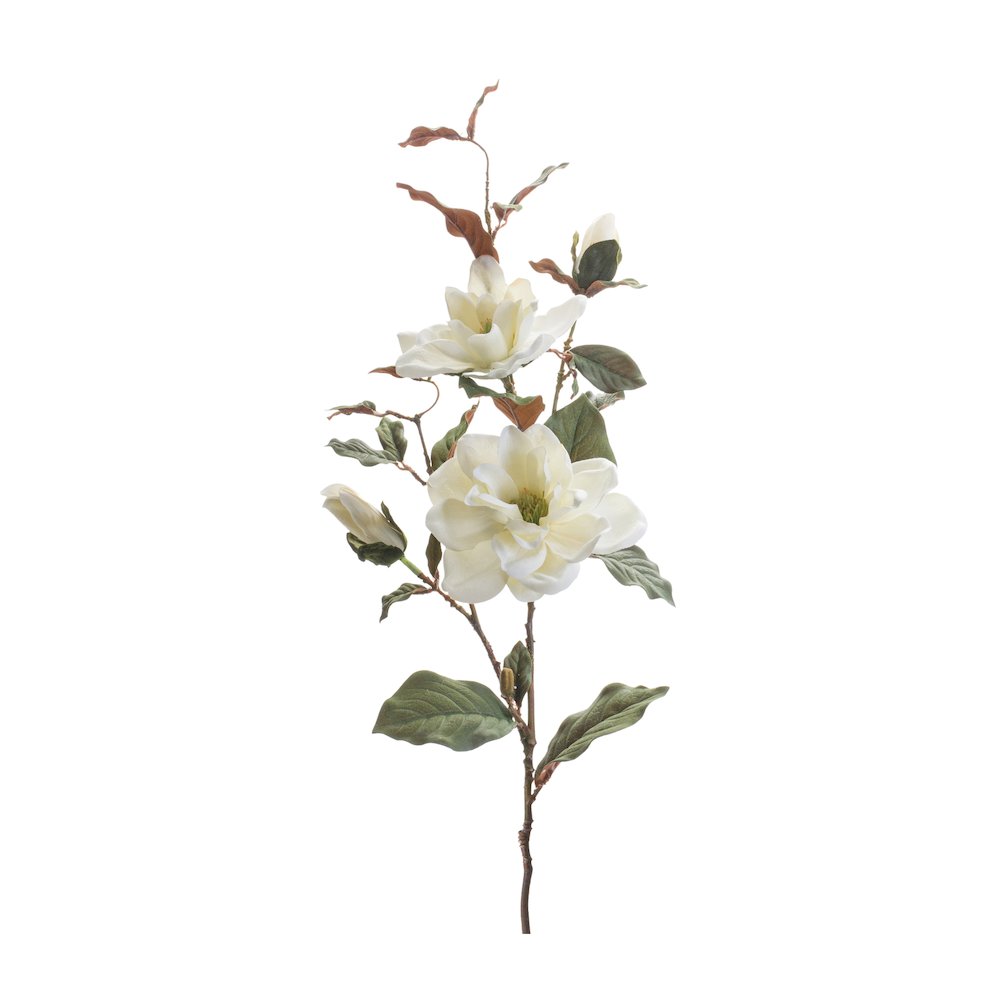 Magnolia Spray (Set of 2) 37.5"H Polyester. Picture 1