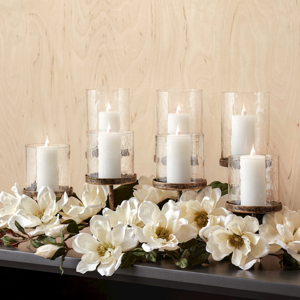 Magnolia Spray (Set of 2) 37.5"H Polyester. Picture 2