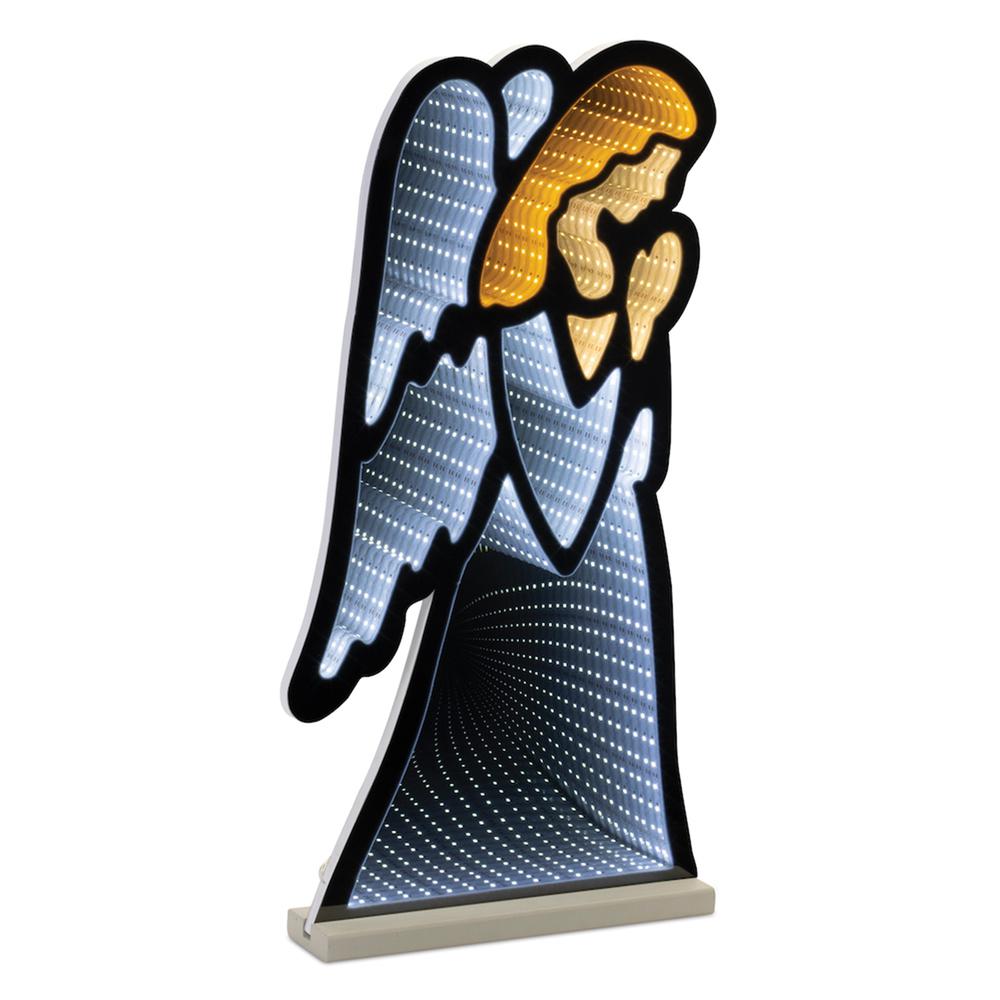Angel Infinity Light 24.5"H Acrylic UL Plug Included. Picture 1