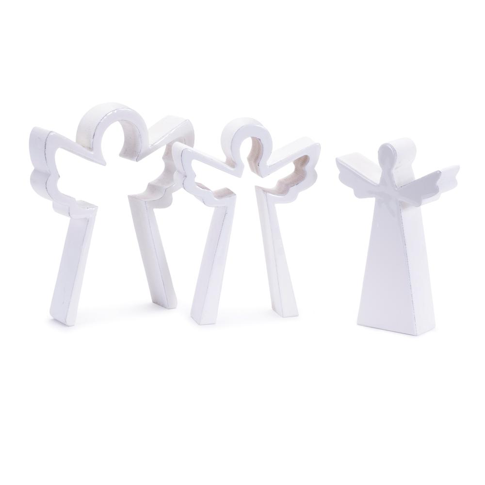 Triple Angel Puzzle (Set of 2) 8"H MDF. Picture 3