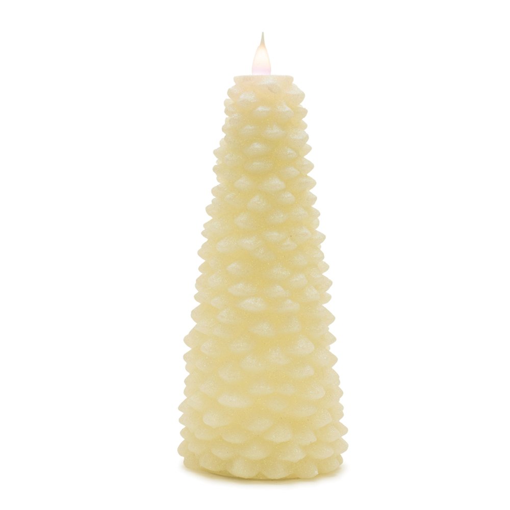 Tree Candle 10"H. Picture 1